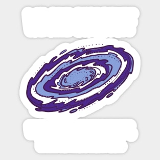 We Are Starstuff - Galaxy - Black - B5 Sci-Fi Sticker